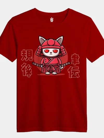 Samurai Anime Cat
