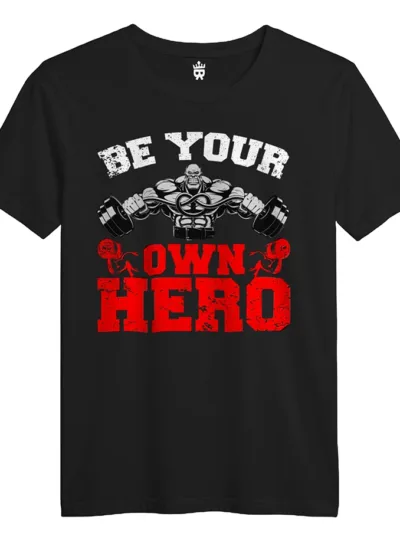 Be your Own Hero Gym Motivation
